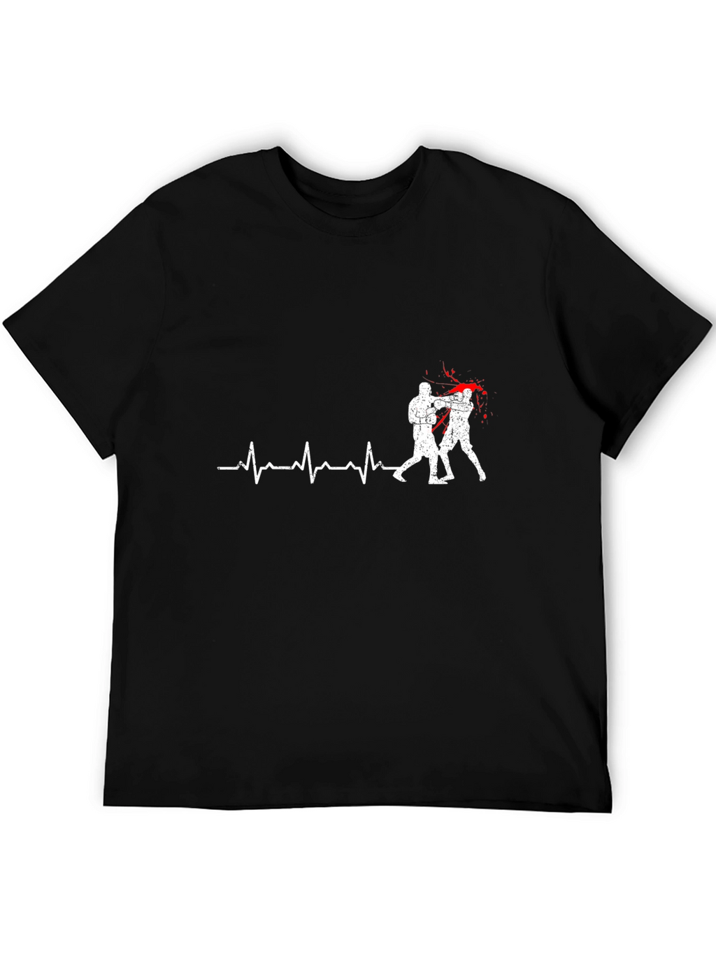 Boxing Heartbeat T-Shirt - Fight Life Tee