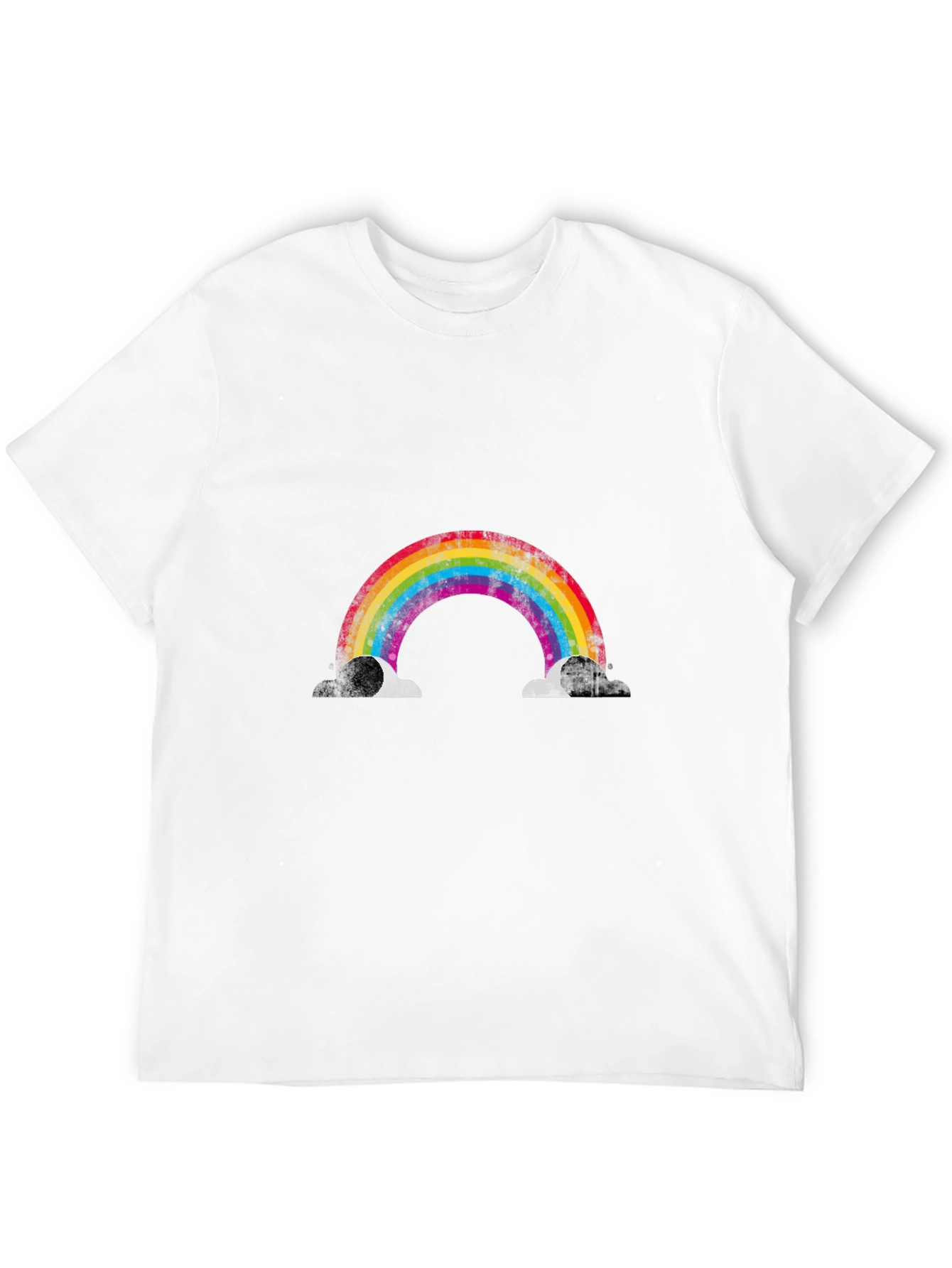 Rainbow Graphic Black T-Shirt