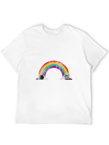 Rainbow Graphic Black T-Shirt