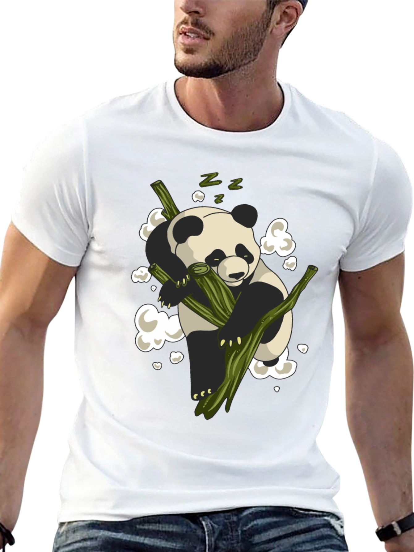 Sleeping Panda Bamboo T-Shirt