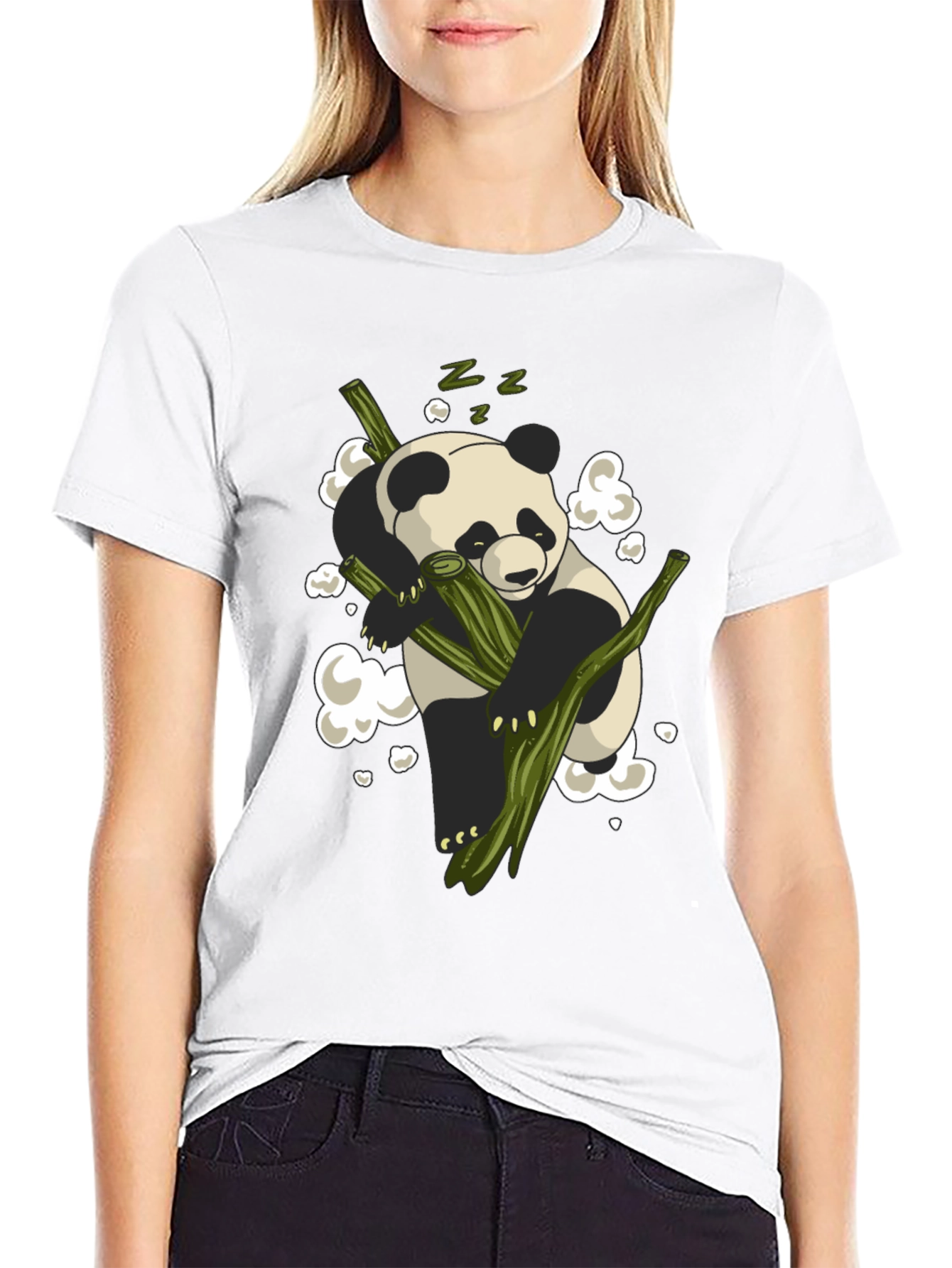 Sleeping Panda Bamboo T-Shirt