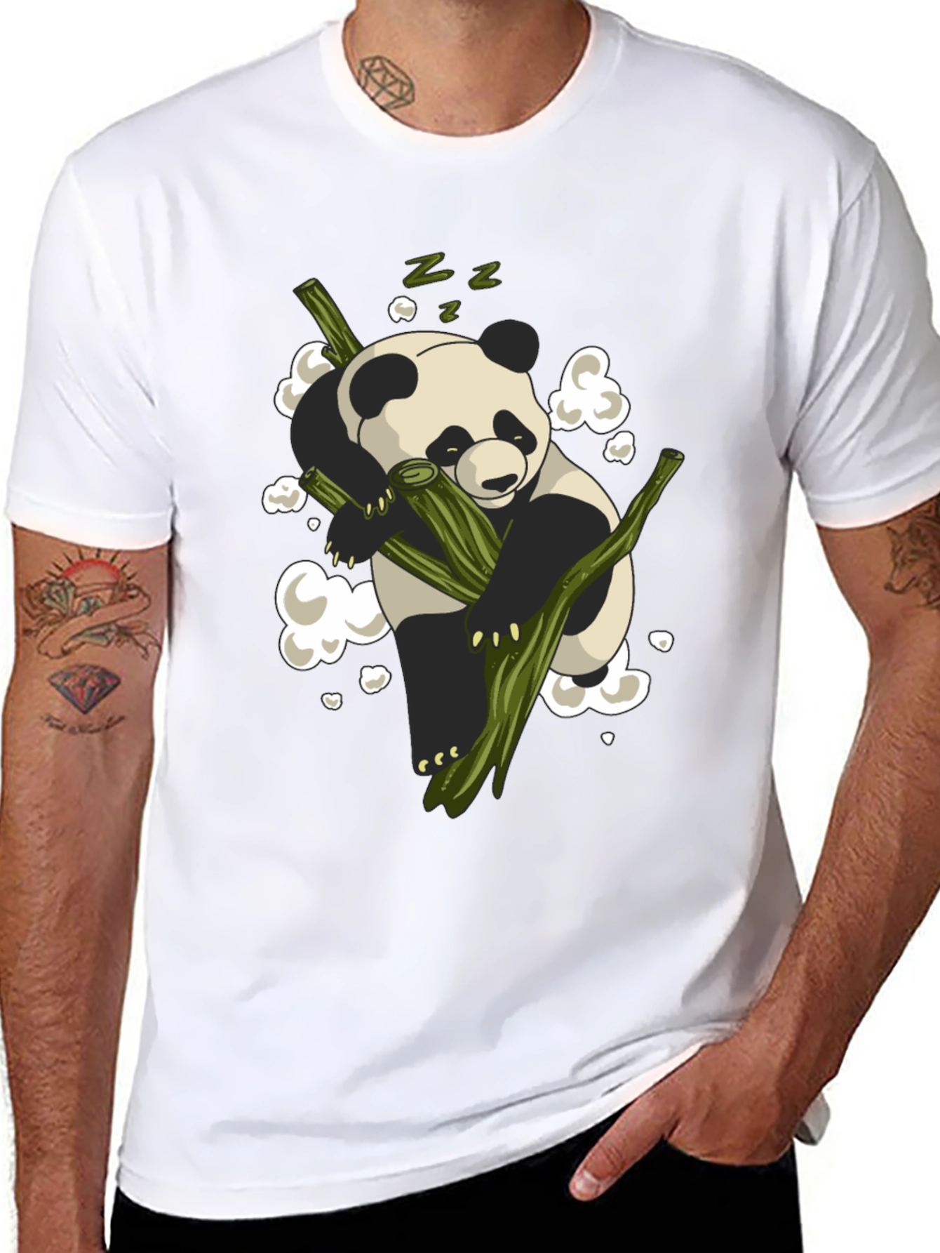 Sleeping Panda Bamboo T-Shirt