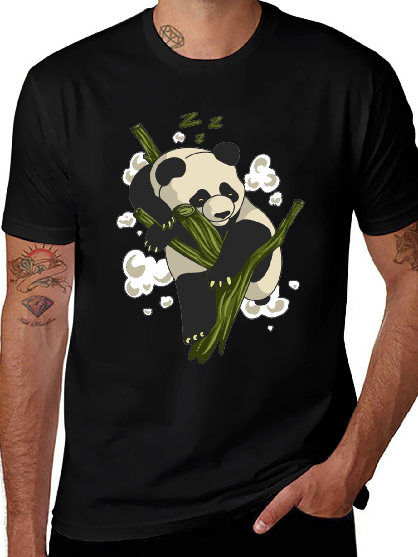 Sleeping Panda Bamboo T-Shirt