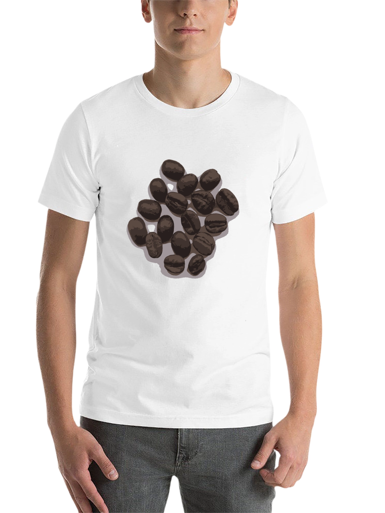 Coffee Bean T-Shirt - Black Graphic Tee