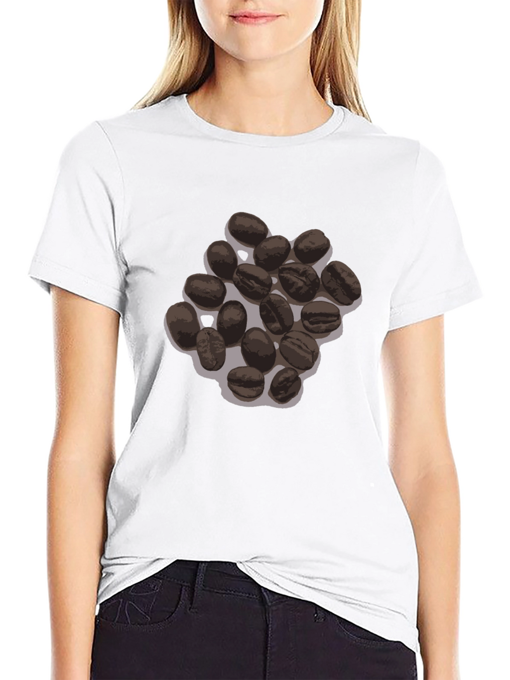 Coffee Bean T-Shirt - Black Graphic Tee