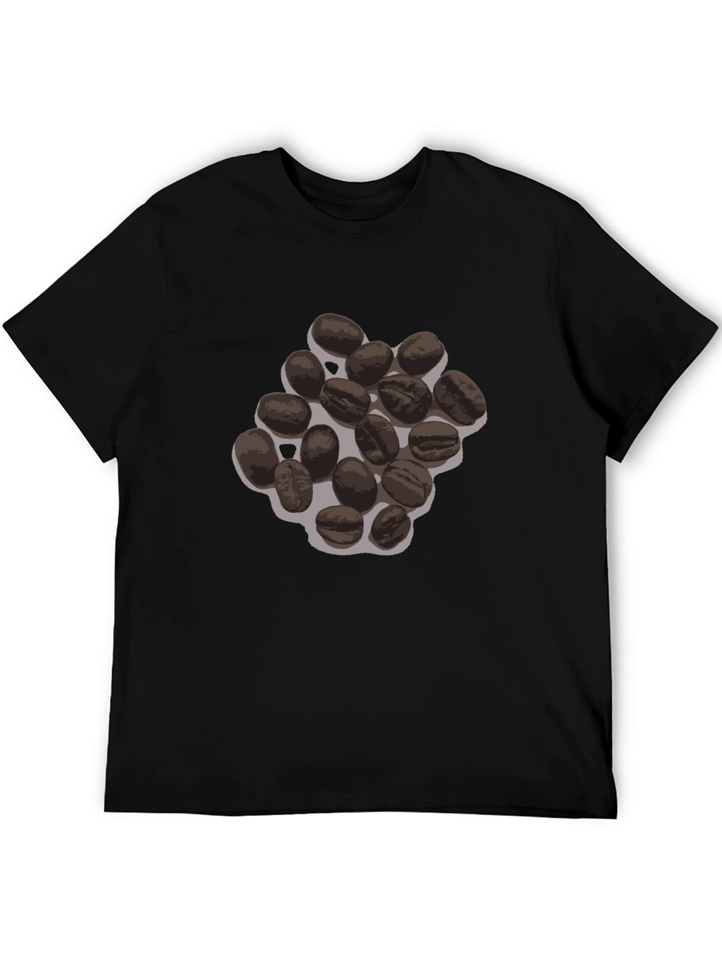 Coffee Bean T-Shirt - Black Graphic Tee