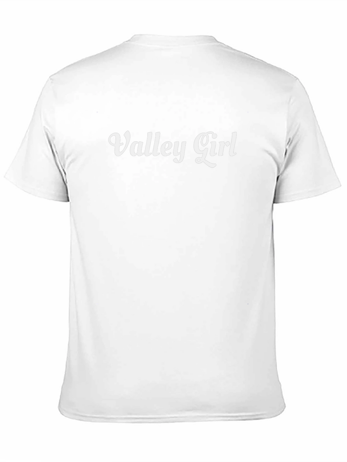 Valley Girl Tee - Classic Black Cotton T-Shirt