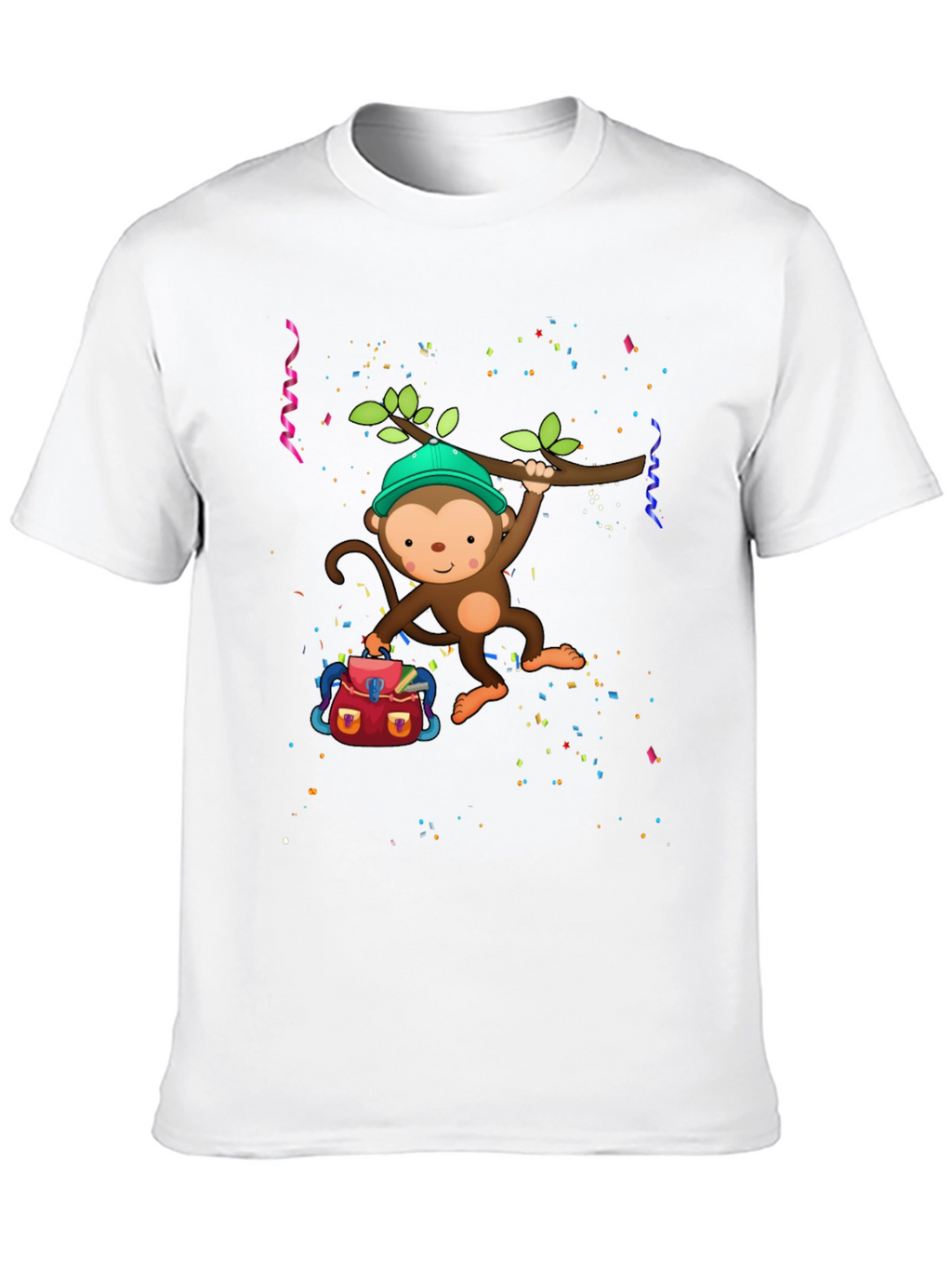 Monkey Graphic T-Shirt