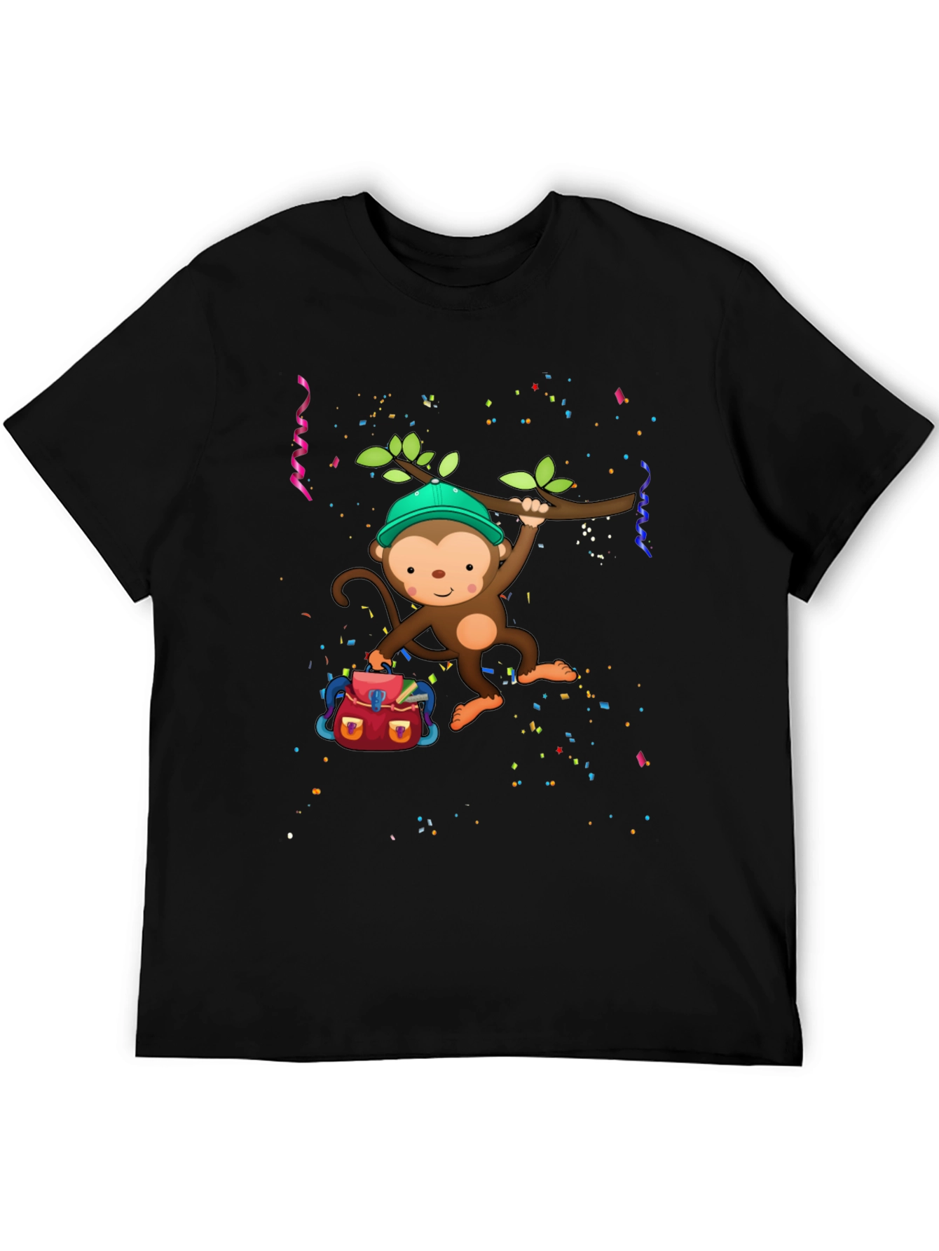 Monkey Graphic T-Shirt