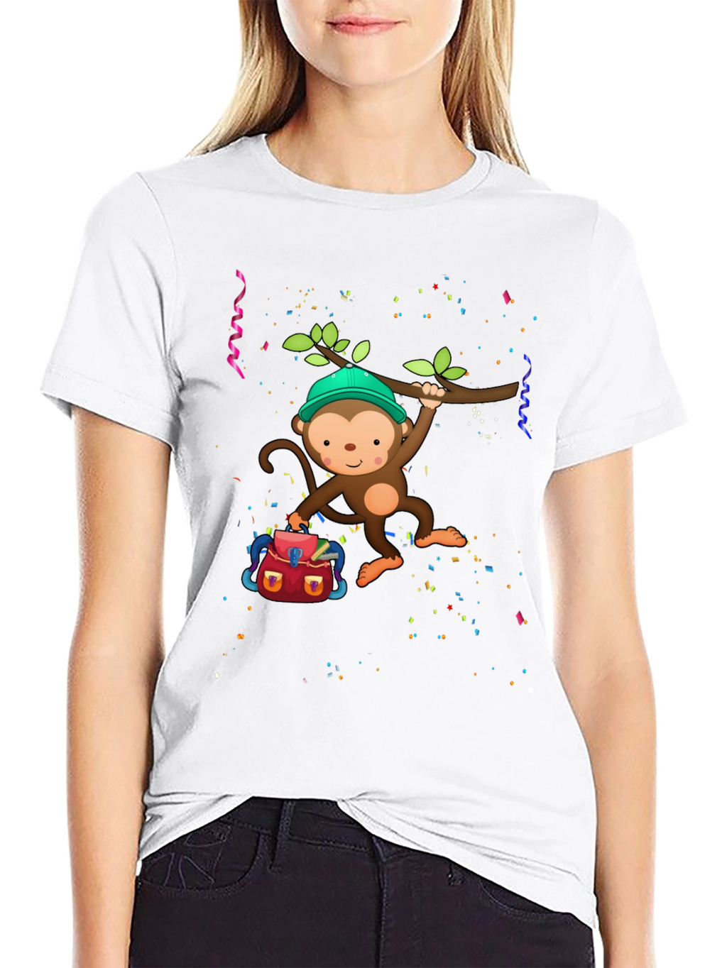 Monkey Graphic T-Shirt