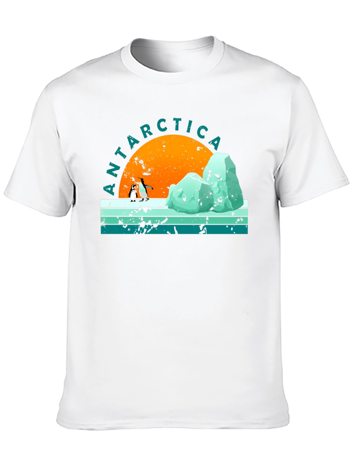 Antarctica Penguin Graphic T-Shirt