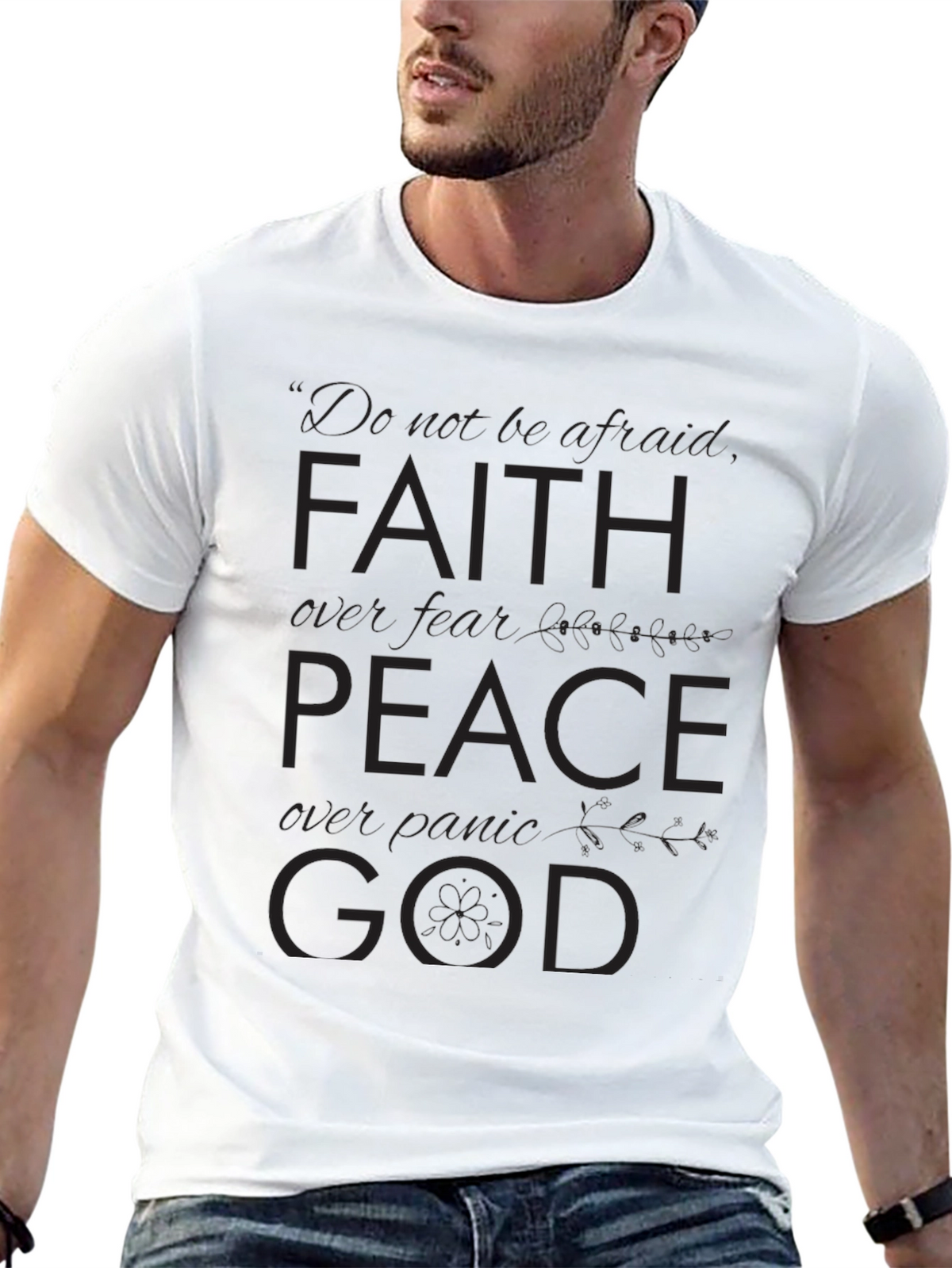 Faith Over Fear Graphic T-Shirt