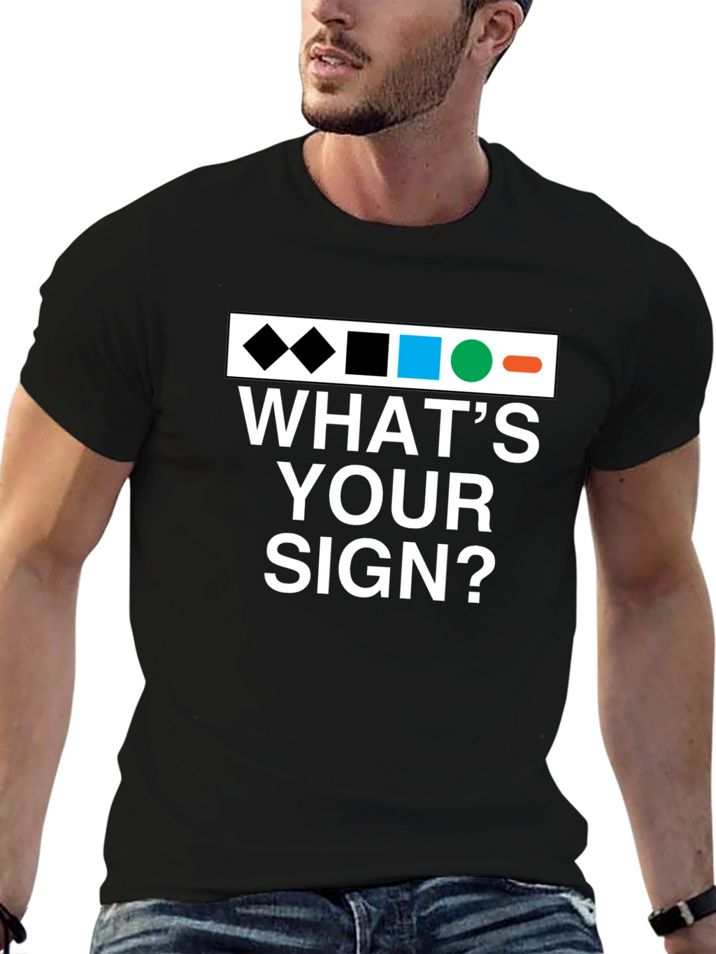 Whats Your Sign T-Shirt - Ski Trail Difficulty