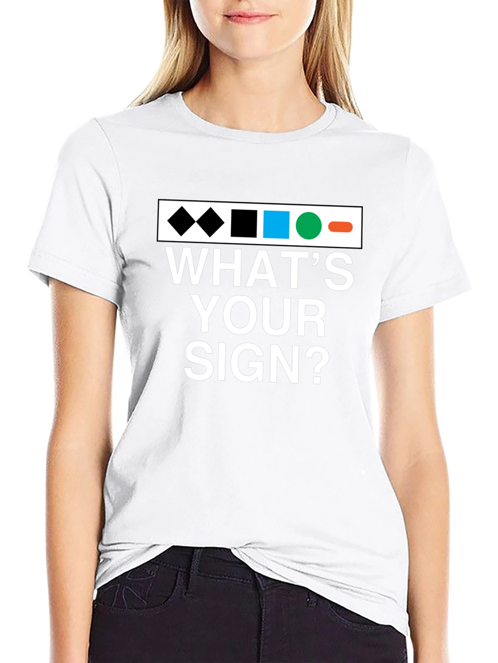 Whats Your Sign T-Shirt - Ski Trail Difficulty