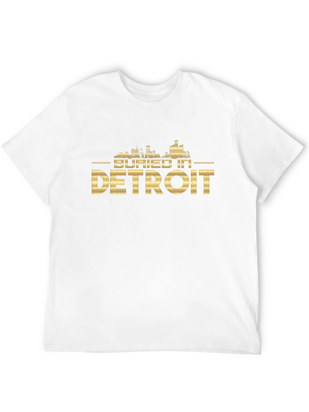 Buried in Detroit Graphic T-Shirt