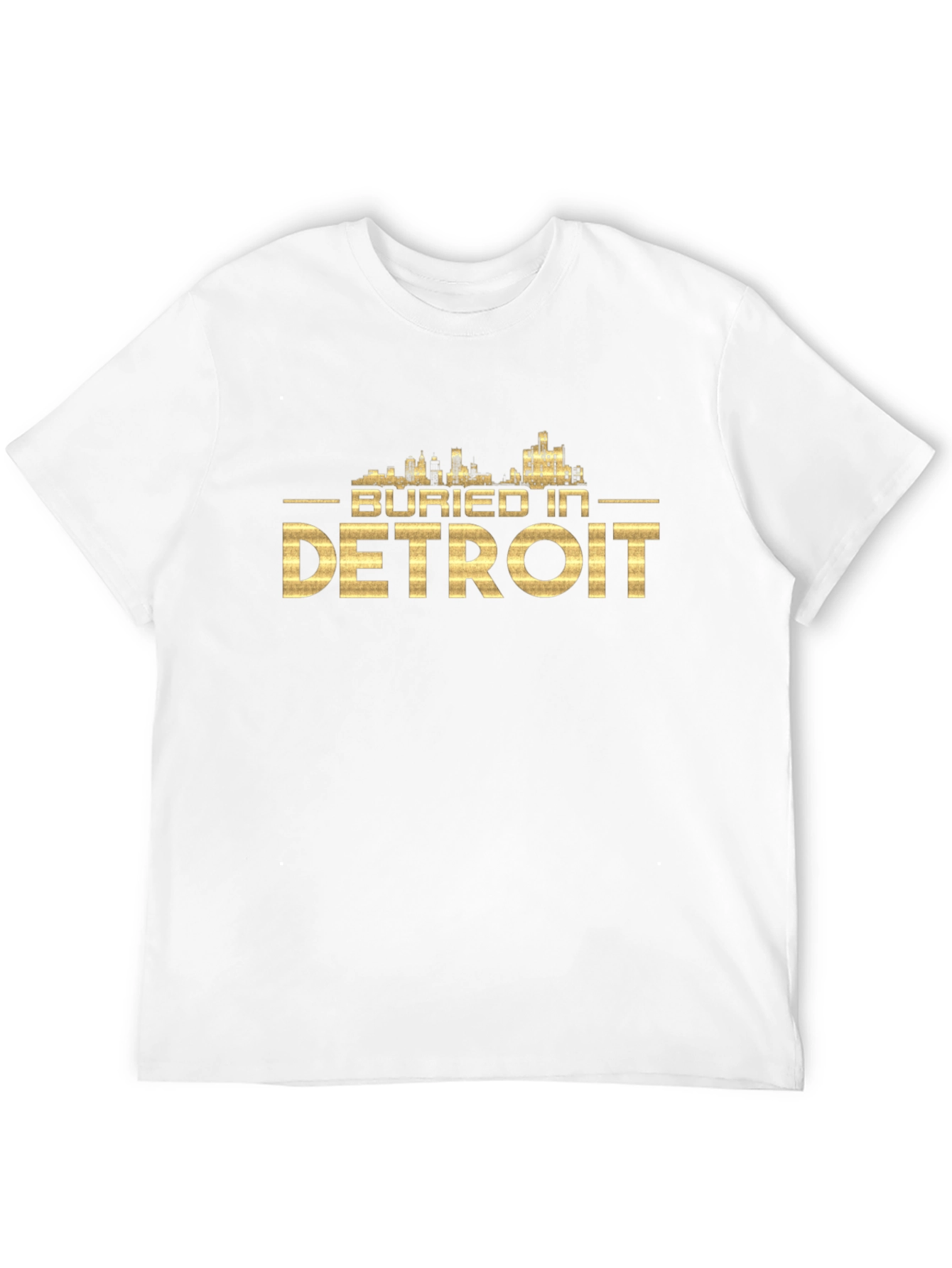 Buried in Detroit Graphic T-Shirt