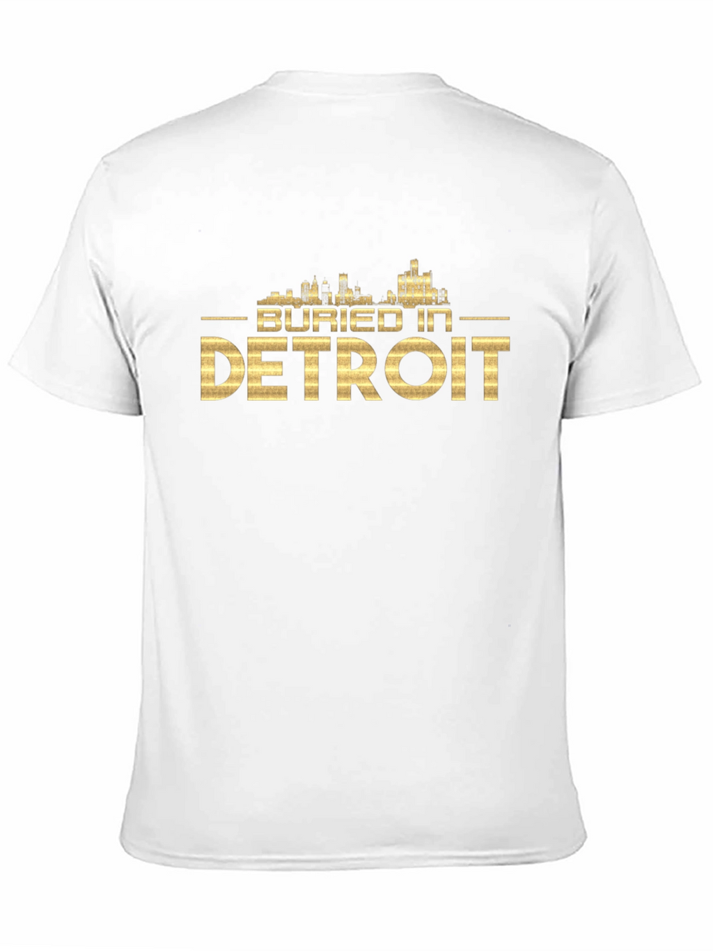 Buried in Detroit Graphic T-Shirt