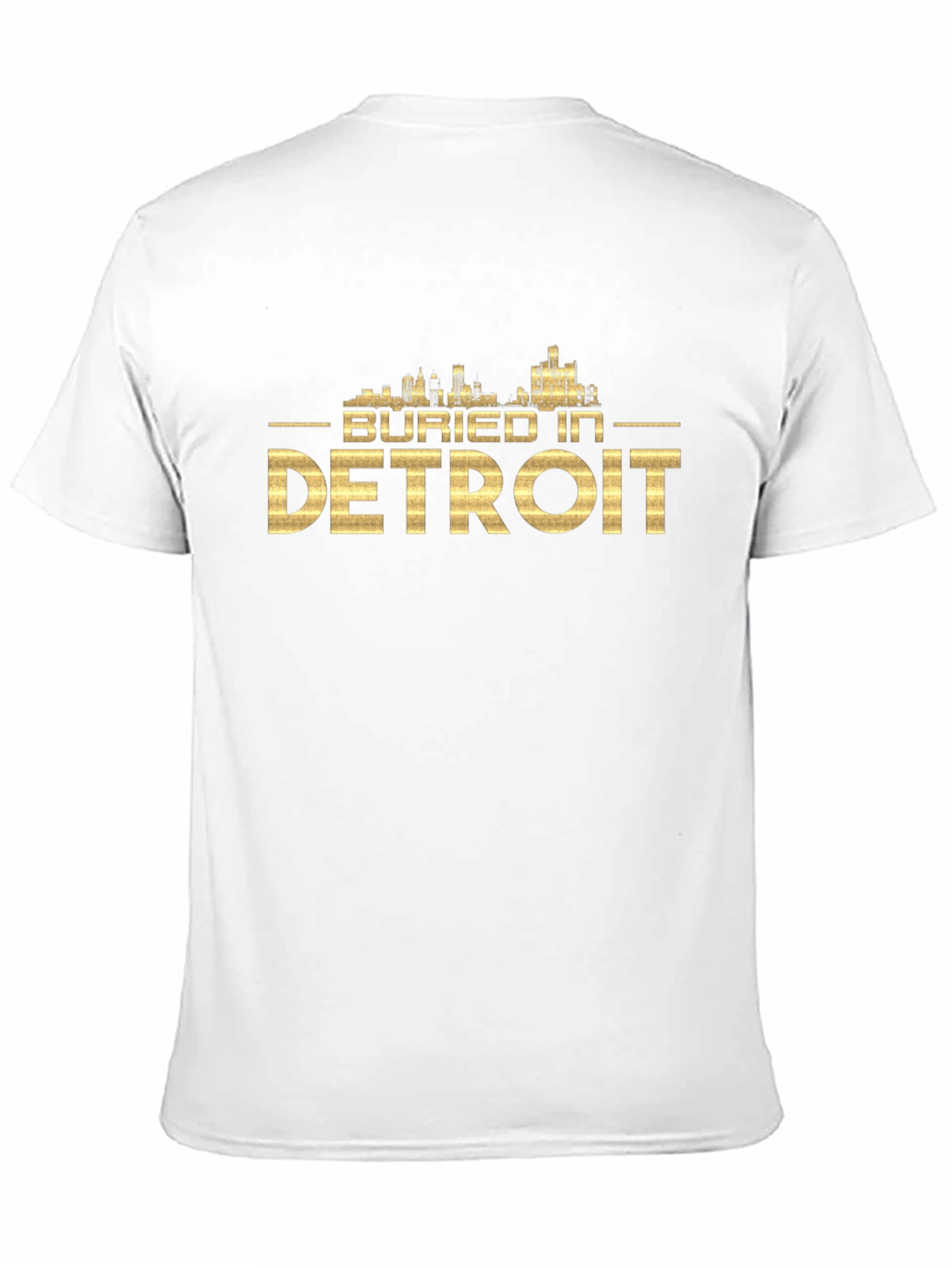 Buried in Detroit Graphic T-Shirt