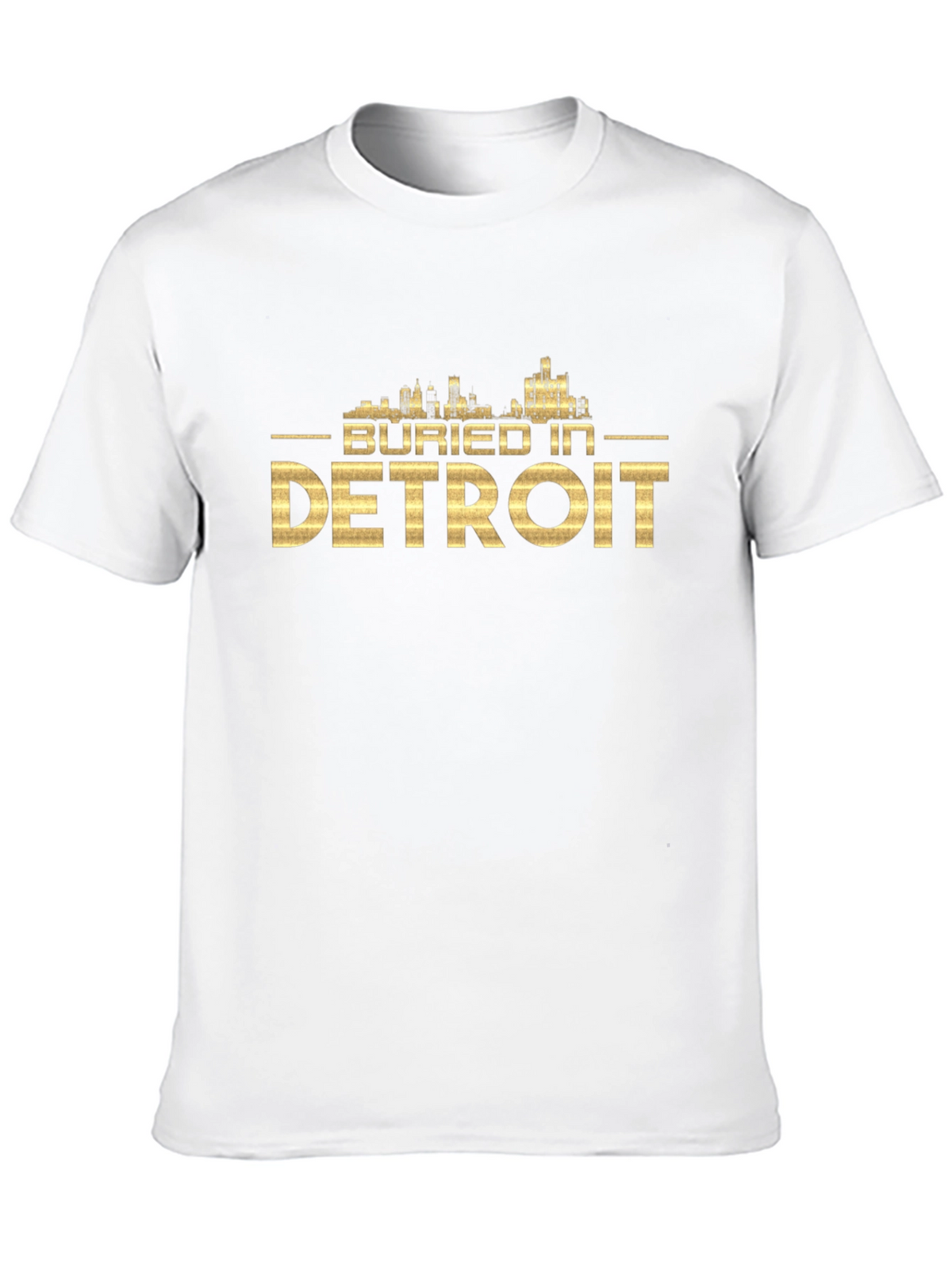 Buried in Detroit Graphic T-Shirt