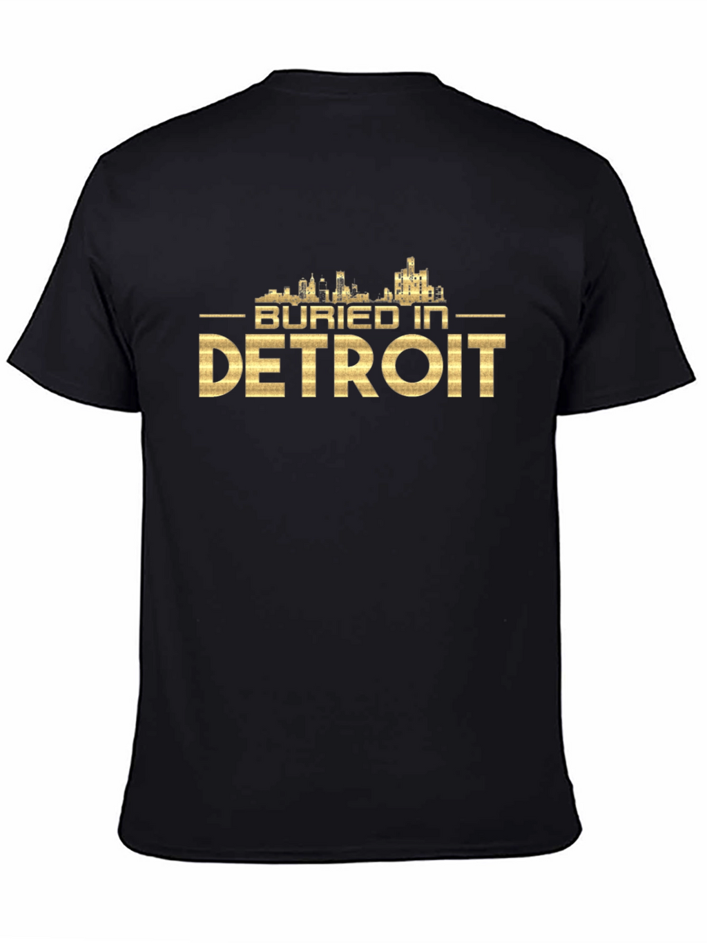 Buried in Detroit Graphic T-Shirt