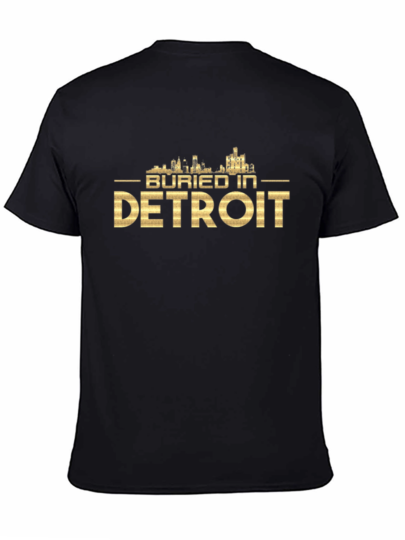 Buried in Detroit Graphic T-Shirt