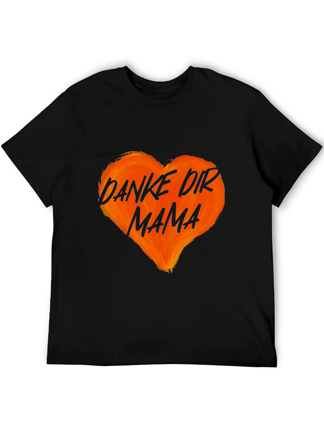 Danke Dir Mama Heart Graphic T-Shirt