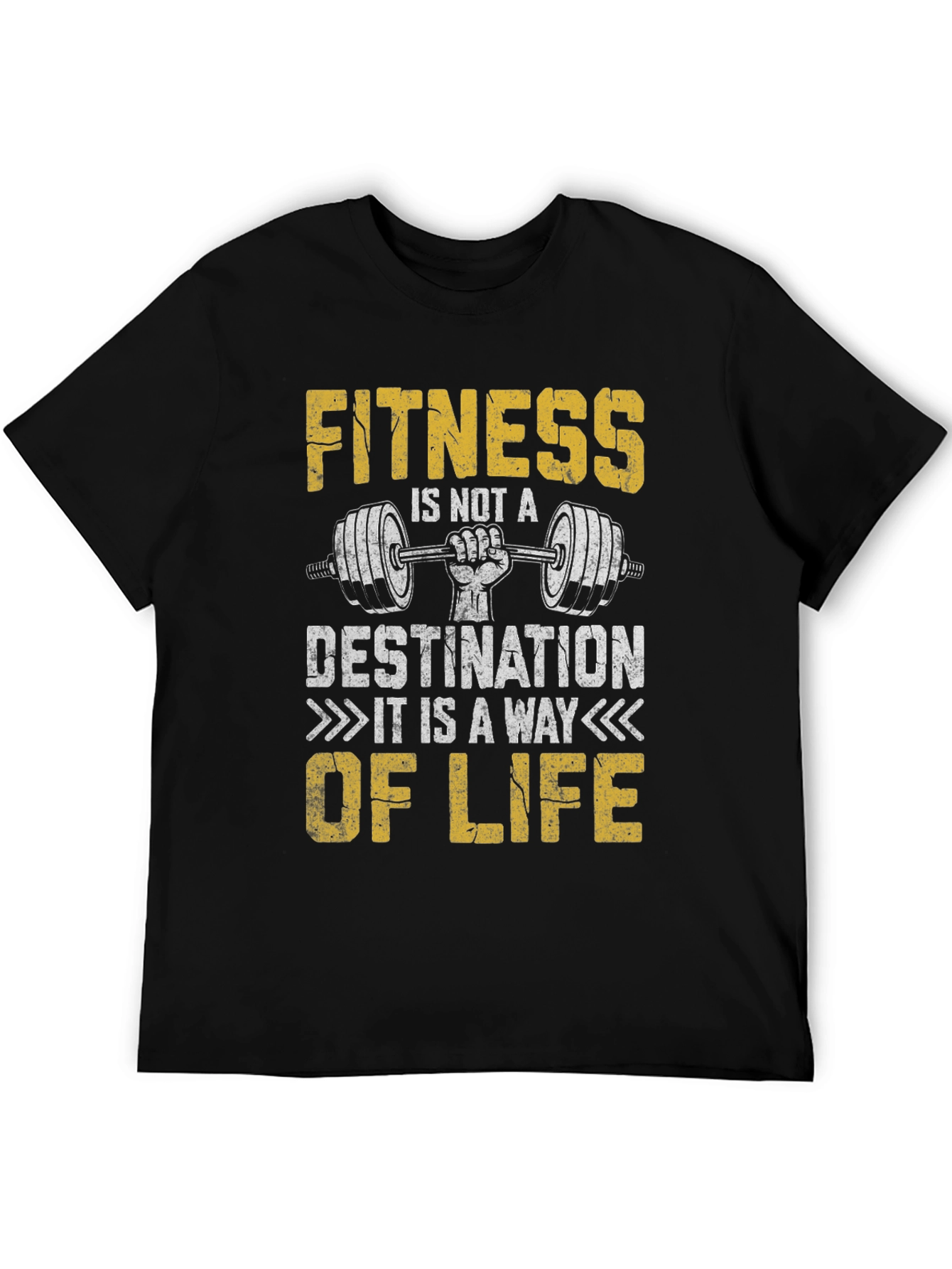 Fitness Is A Way Of Life Graphic Tee