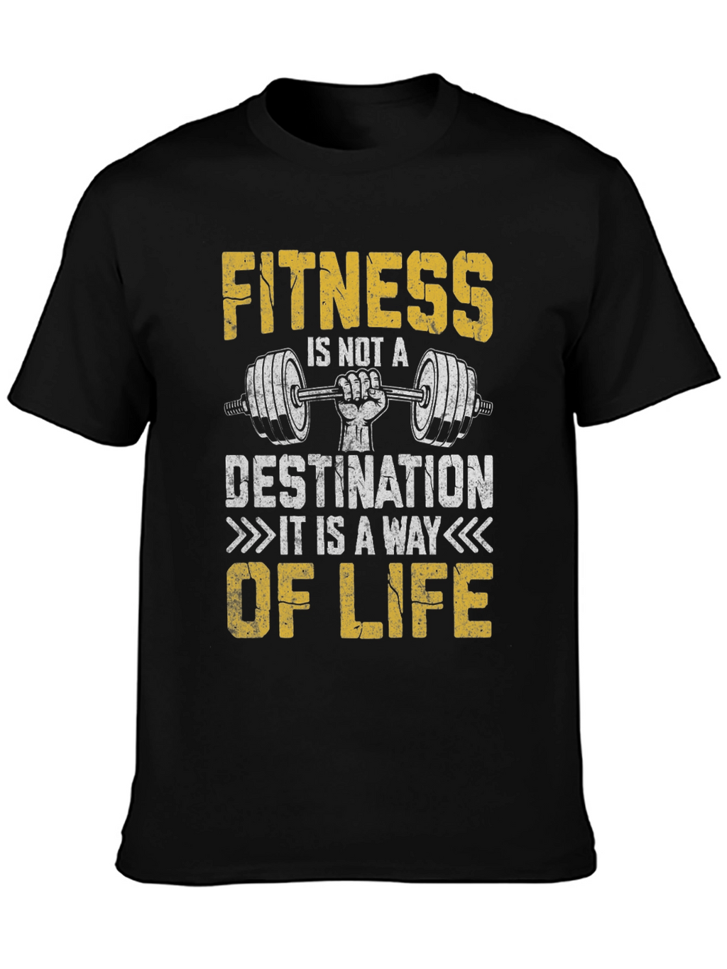 Fitness Is A Way Of Life Graphic Tee