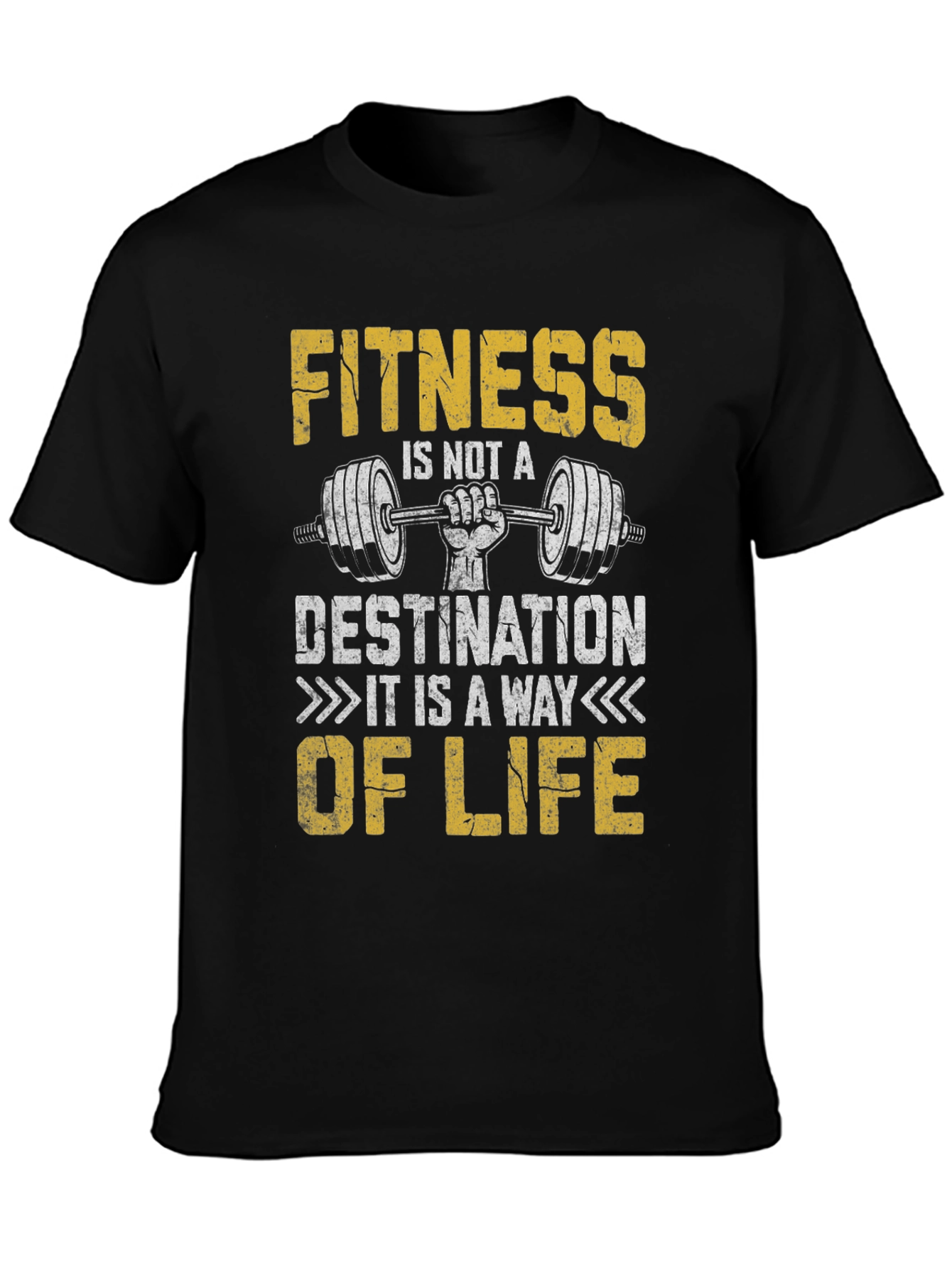 Fitness Is A Way Of Life Graphic Tee