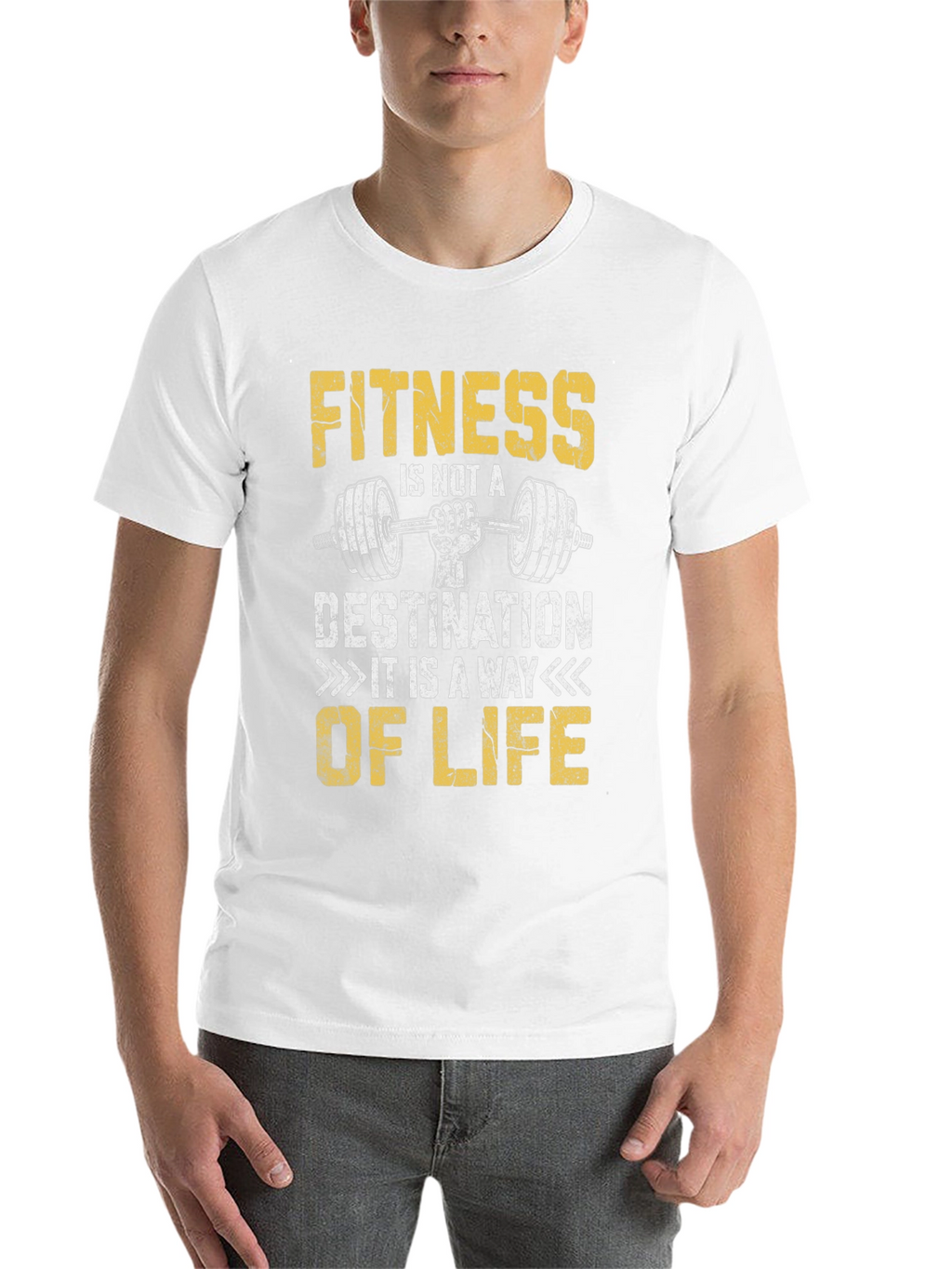 Fitness Is A Way Of Life Graphic Tee