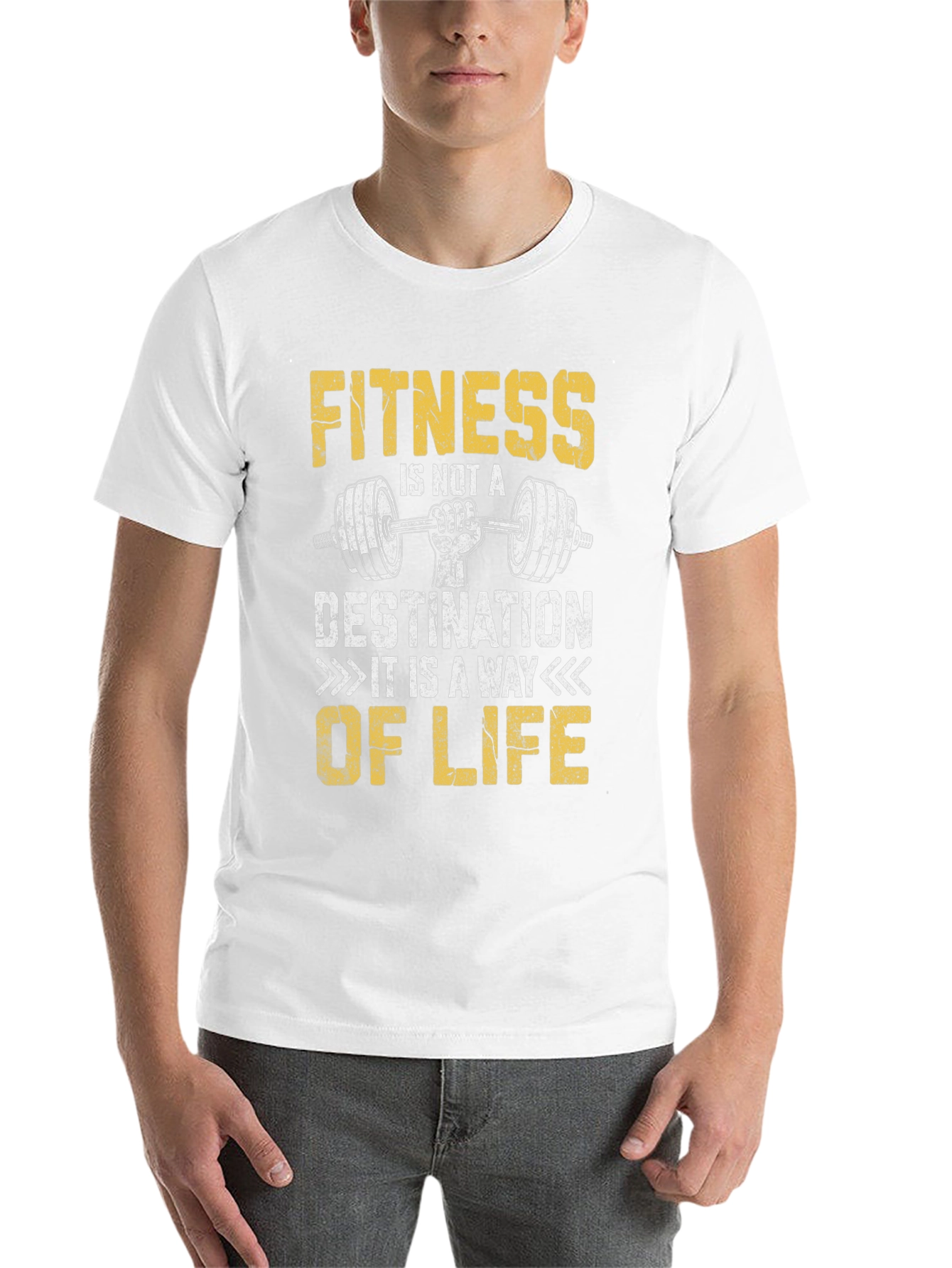 Fitness Is A Way Of Life Graphic Tee