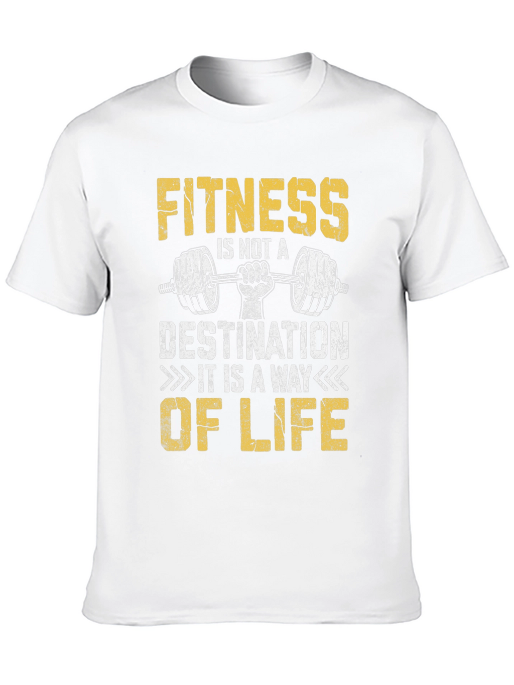 Fitness Is A Way Of Life Graphic Tee