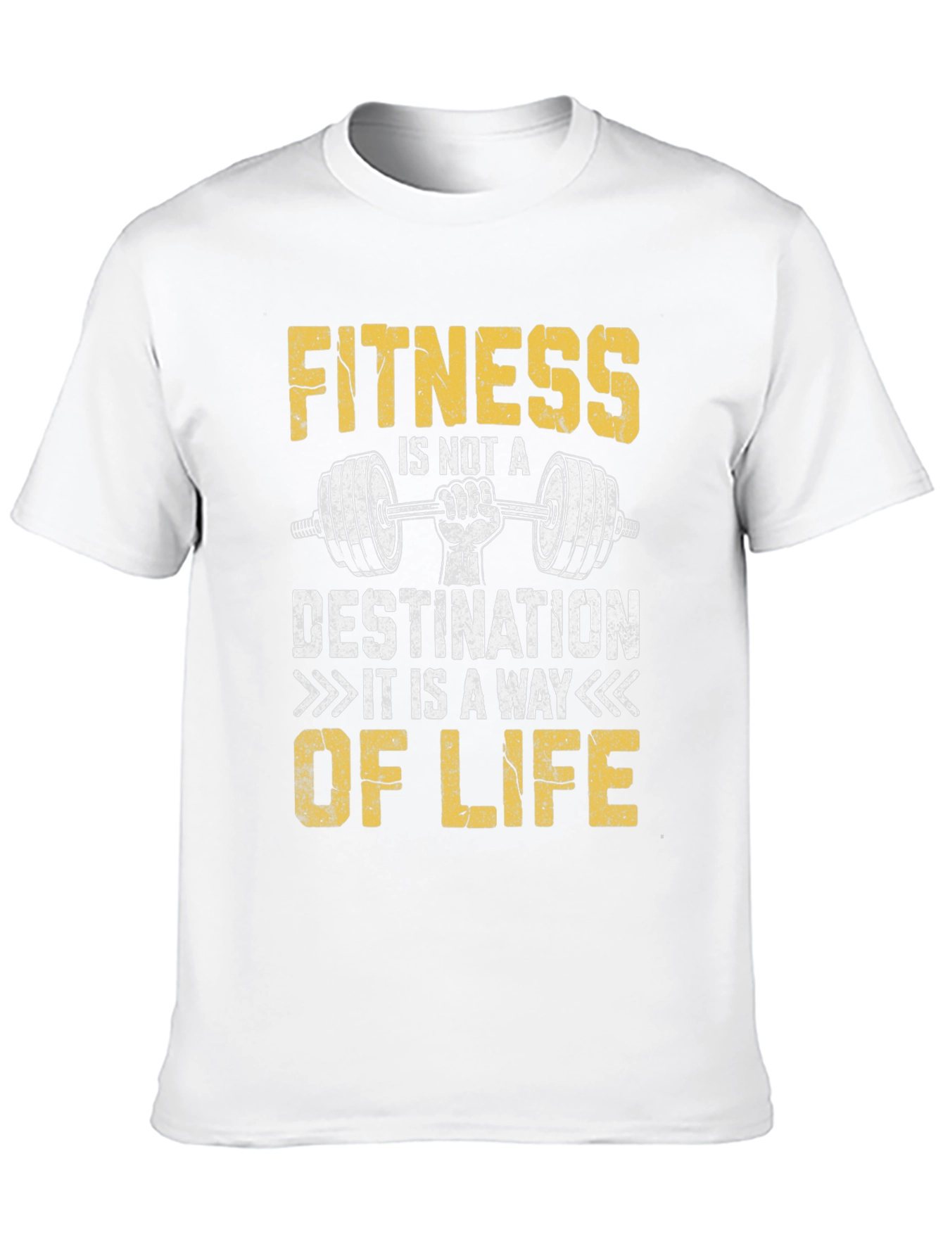 Fitness Is A Way Of Life Graphic Tee