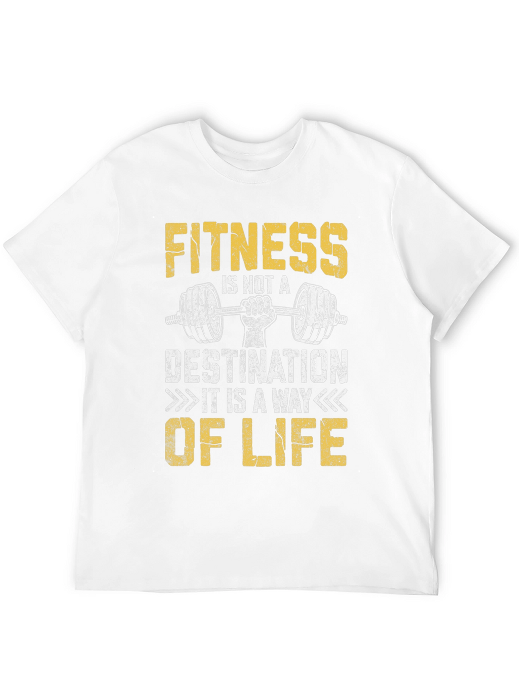 Fitness Is A Way Of Life Graphic Tee