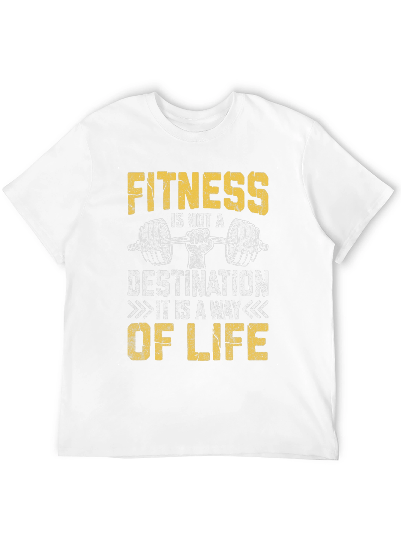 Fitness Is A Way Of Life Graphic Tee