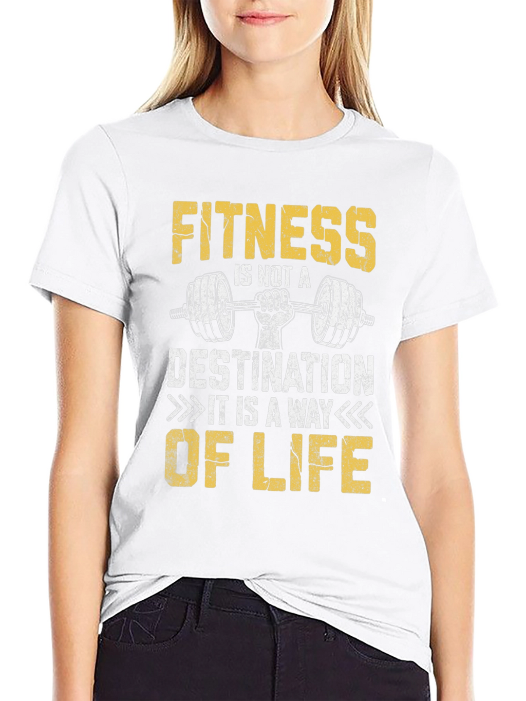 Fitness Is A Way Of Life Graphic Tee
