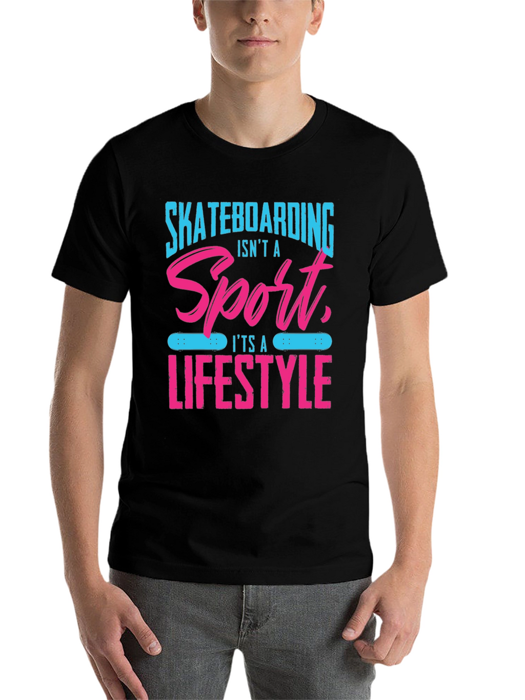 Skateboarding Lifestyle Graphic Tee
