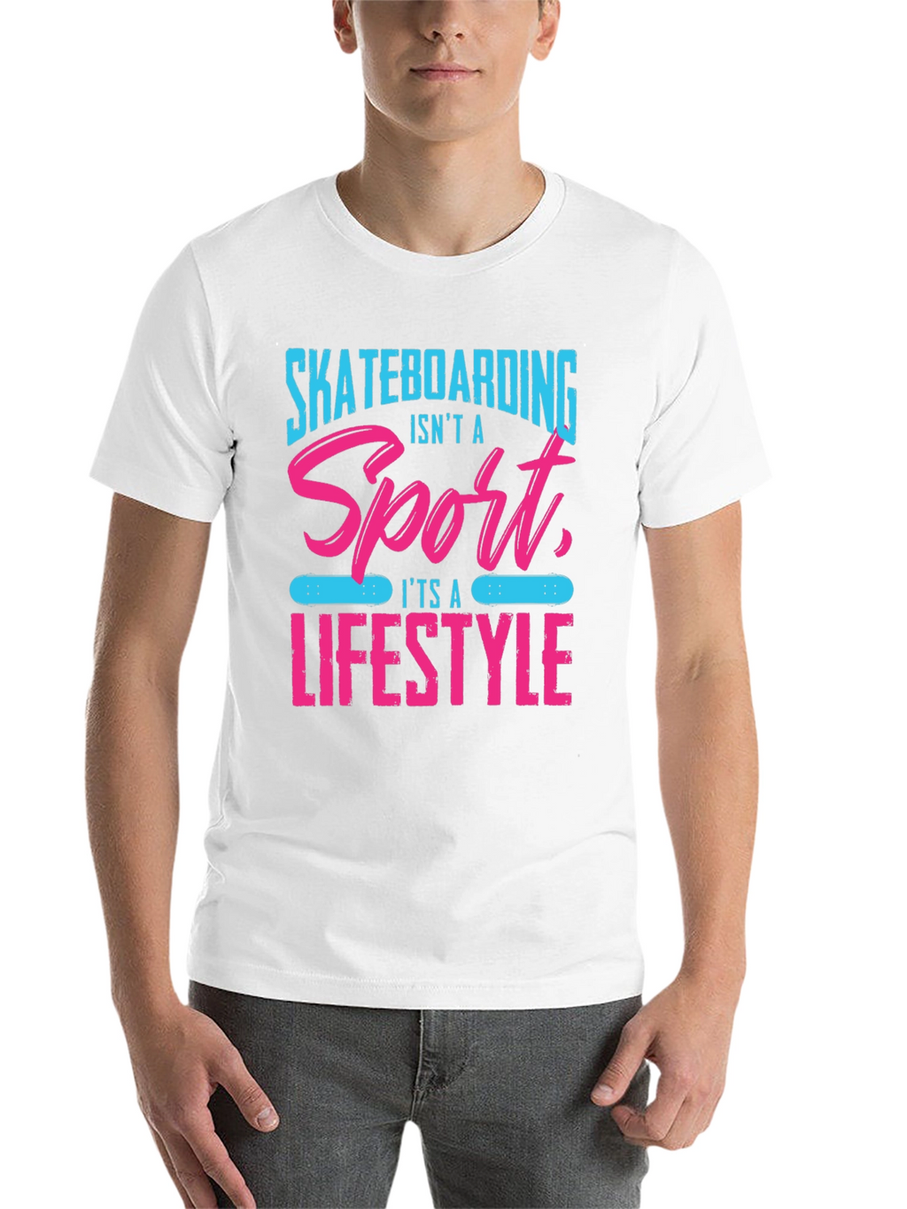 Skateboarding Lifestyle Graphic Tee