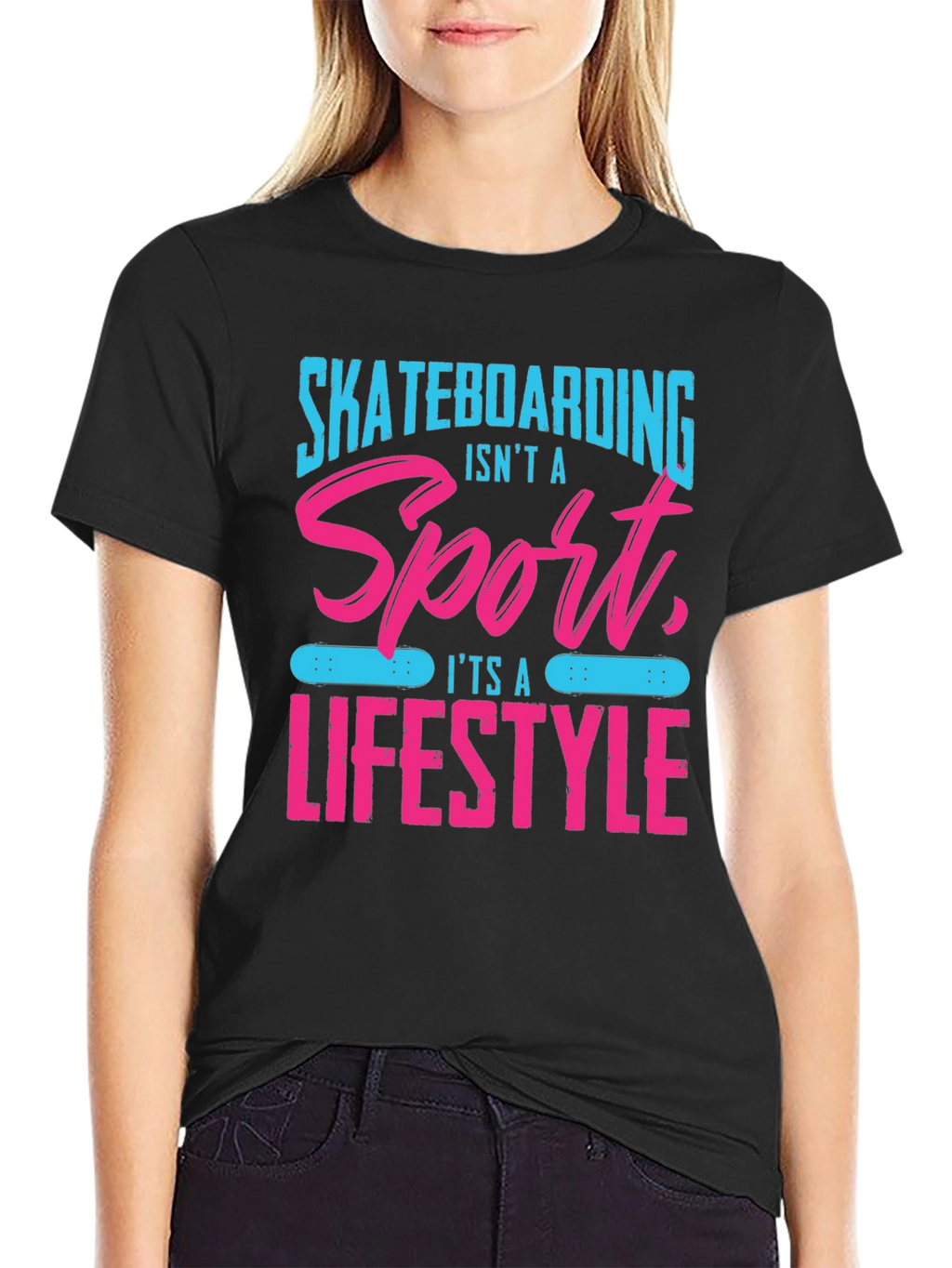 Skateboarding Lifestyle Graphic Tee