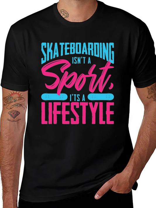 Skateboarding Lifestyle Graphic Tee