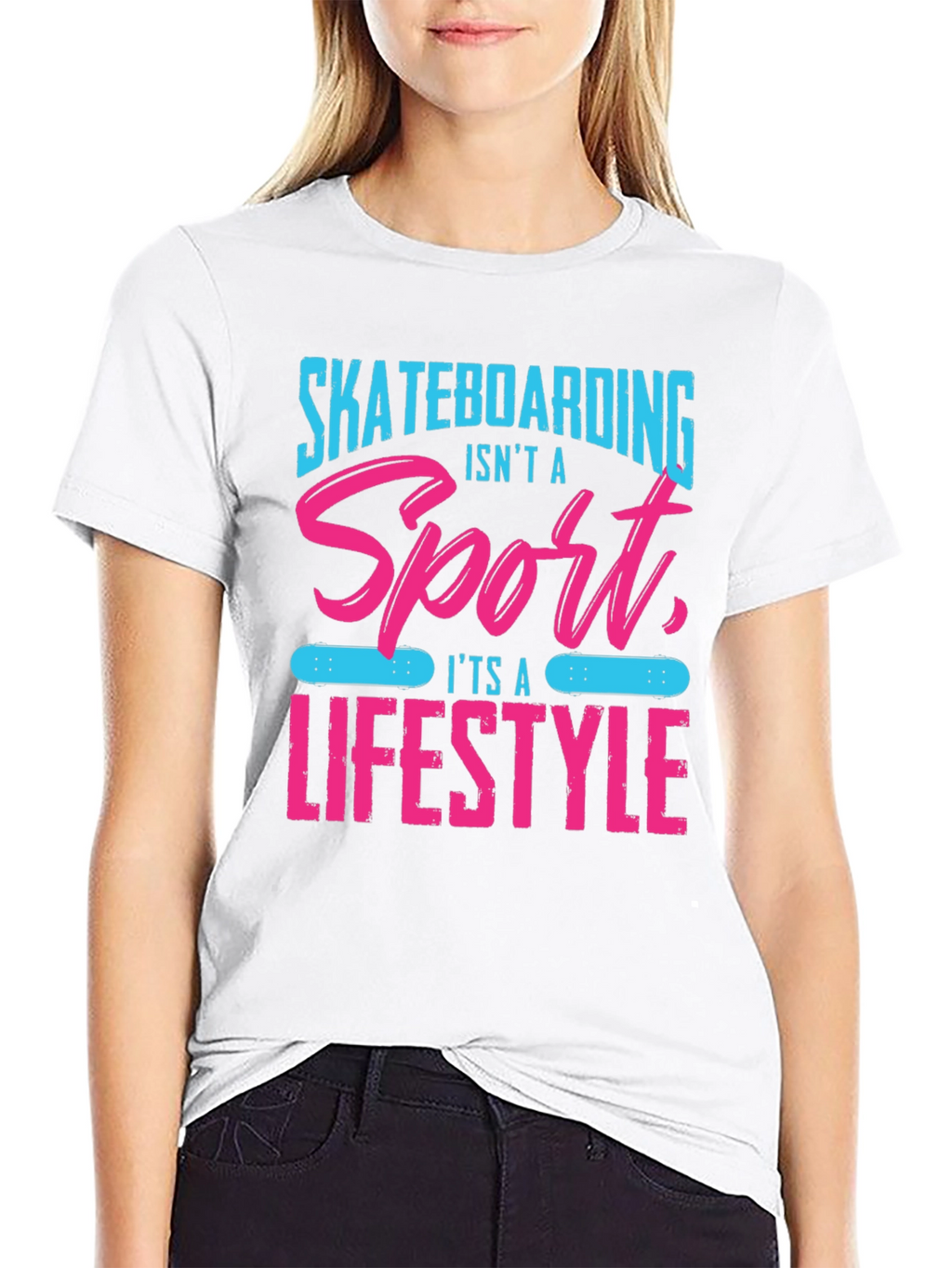 Skateboarding Lifestyle Graphic Tee
