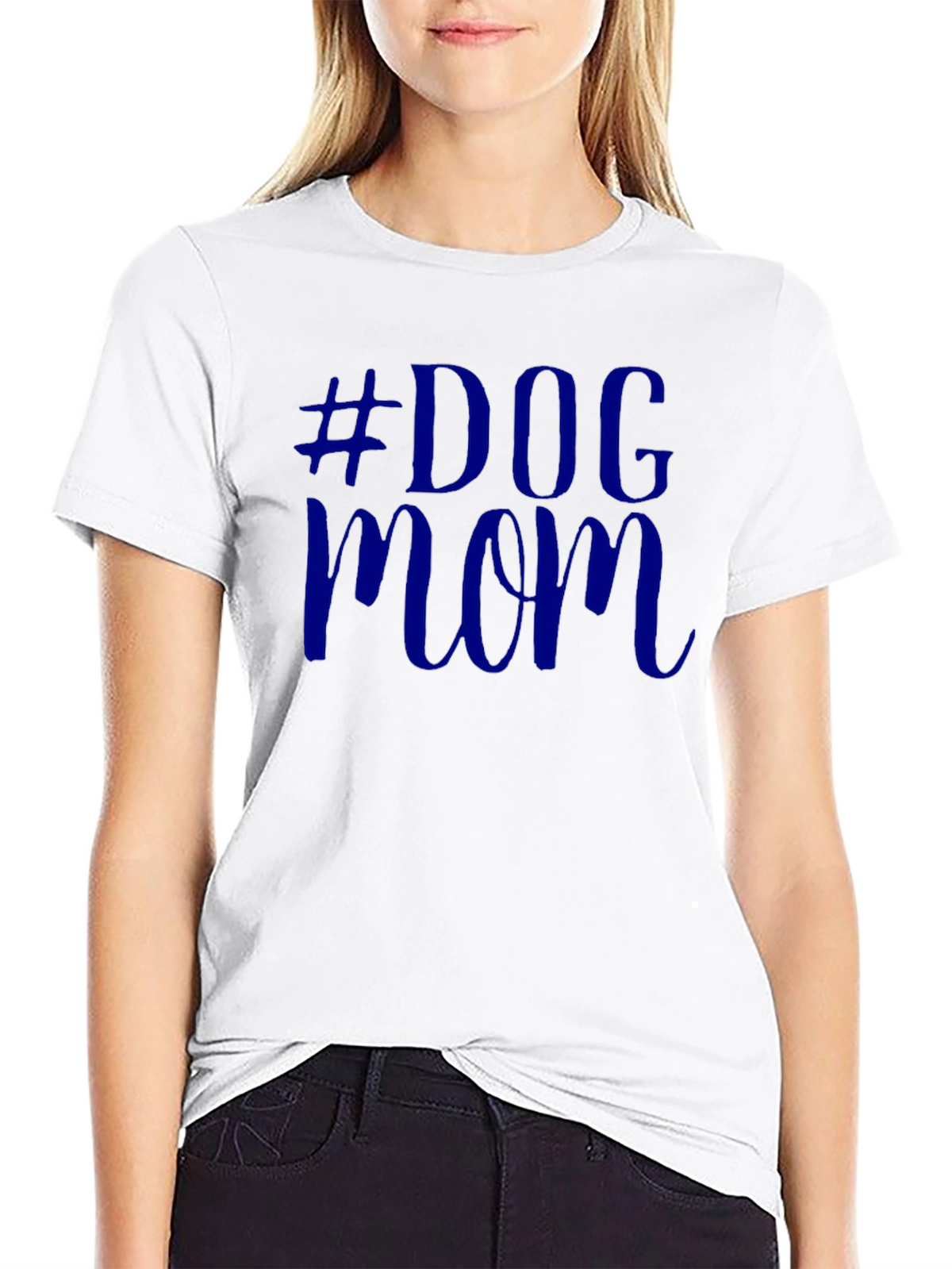 Dog Mom Graphic Tee - Soft Cotton Comfort