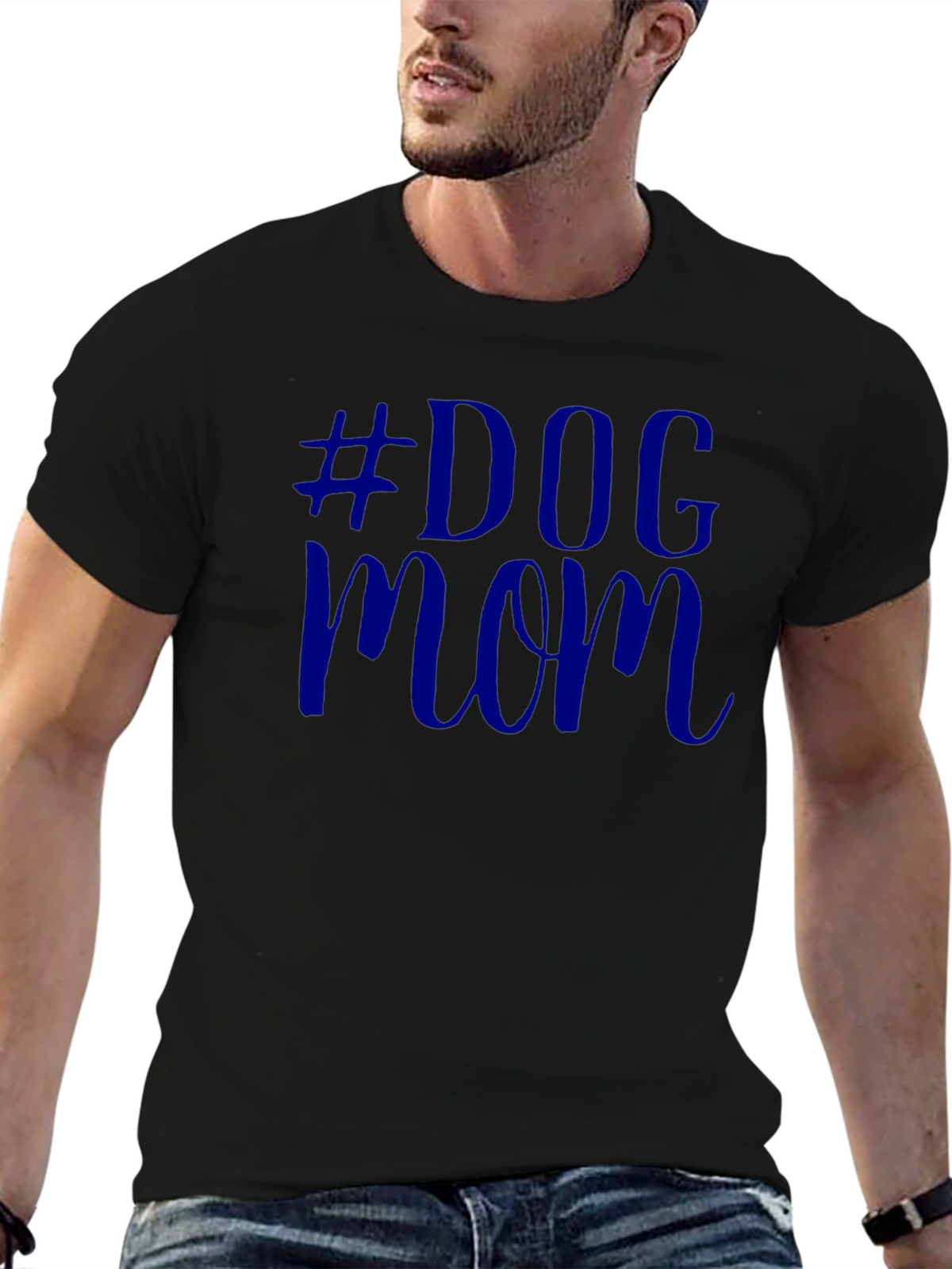 Dog Mom Graphic Tee - Soft Cotton Comfort