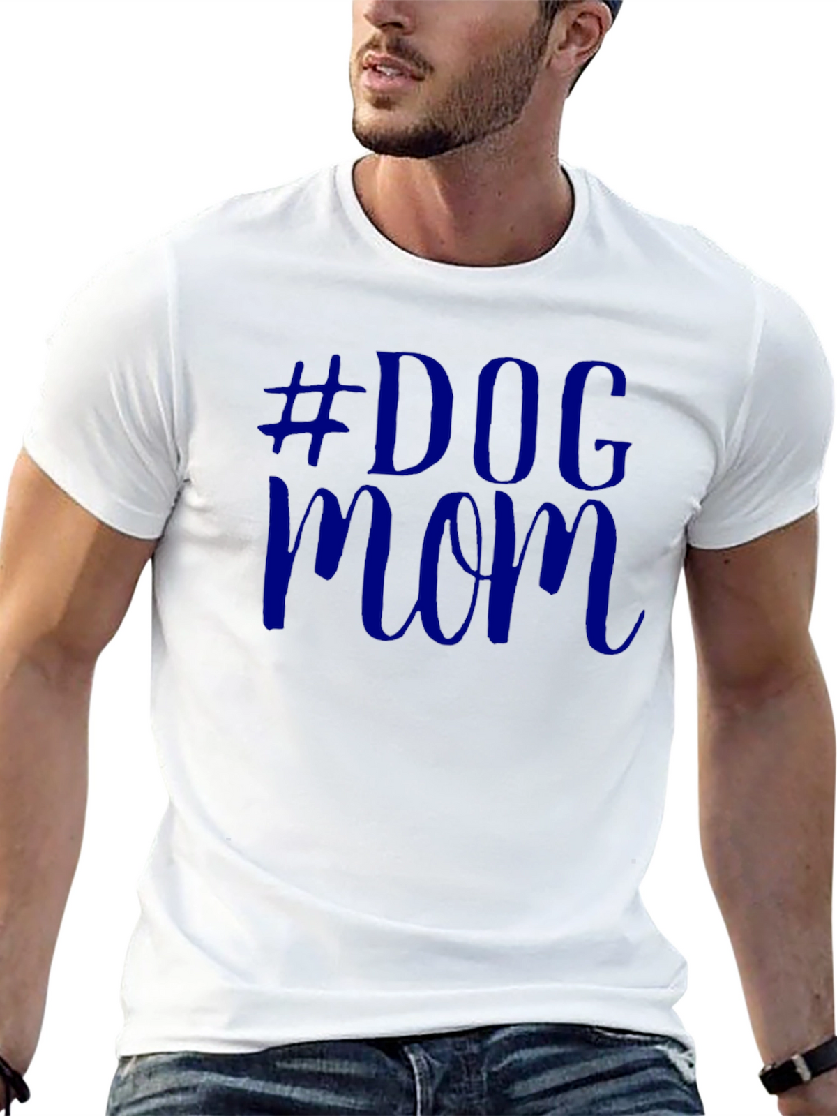 Dog Mom Graphic Tee - Soft Cotton Comfort