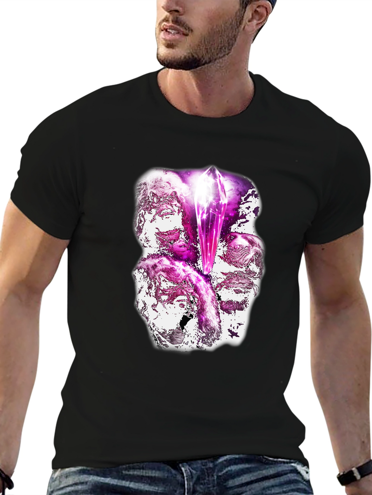 Dark Crystal T-Shirt - Mystical Aughra Design