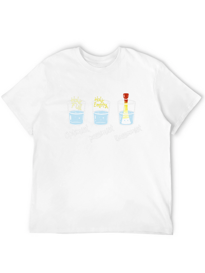 Optimist Pessimist Bassoonist T-Shirt - Funny Musician Tee