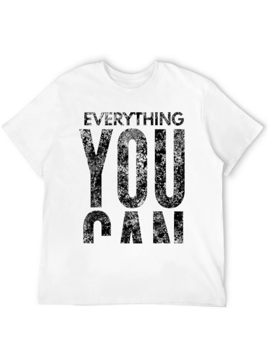 Everything You Can Black Graphic Tee