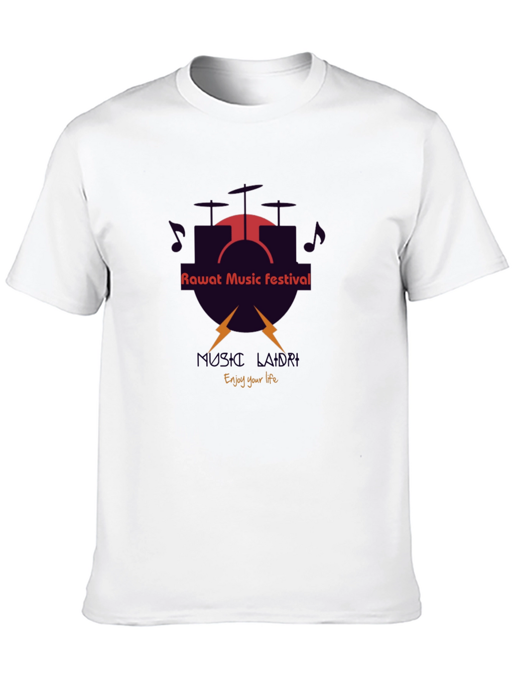 Rawat Music Festival Black T-Shirt