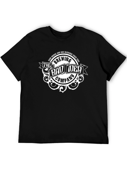 The Bad Idea Brewing Company Black Graphic T-Shirt