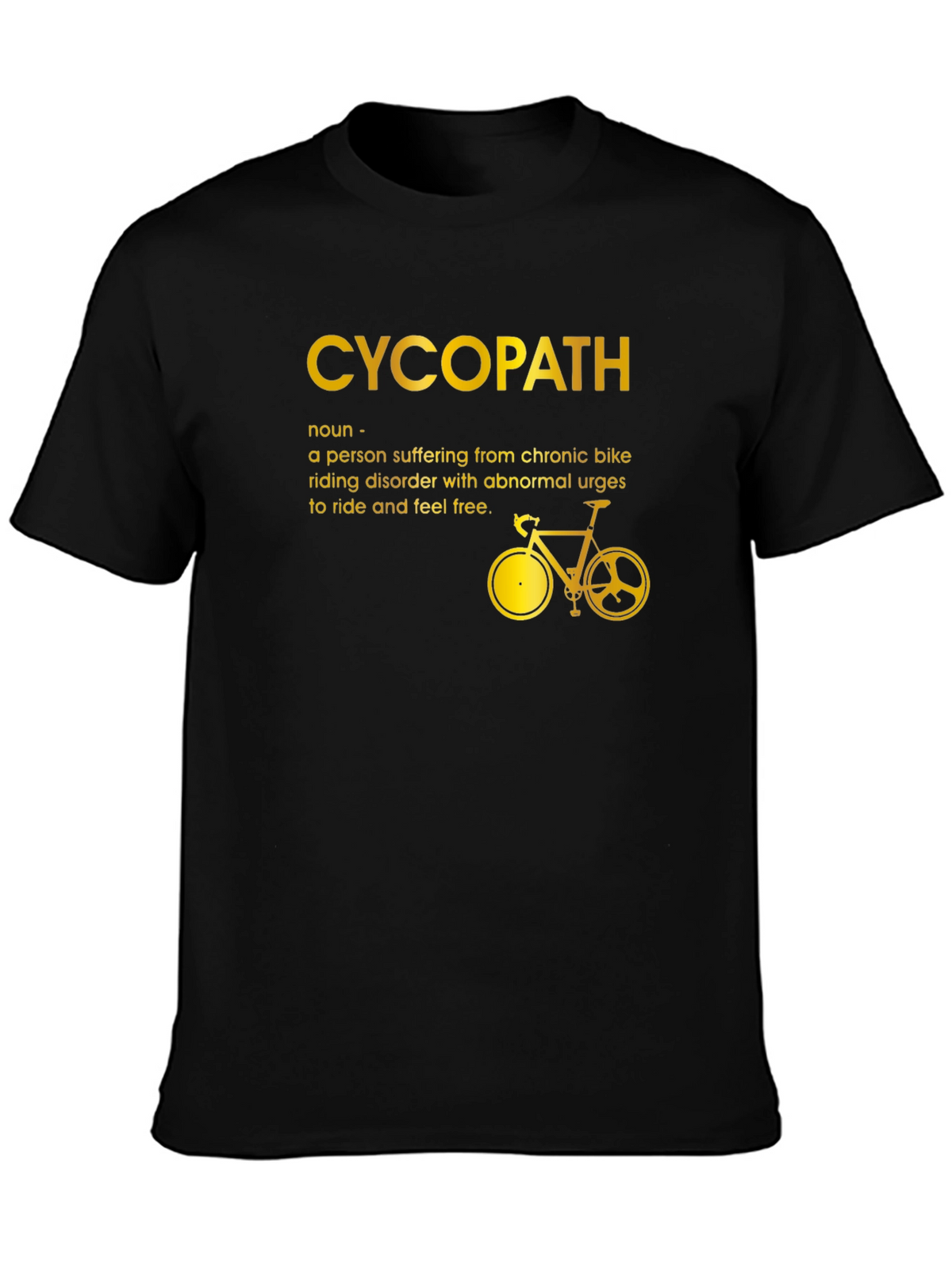 CycoPath Cycling T-Shirt - Bike Rider Novelty Tee